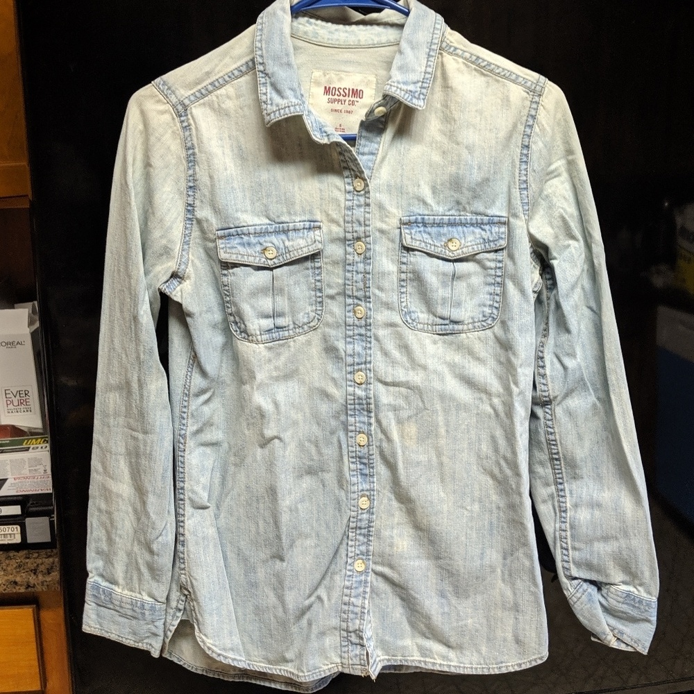 Western Chambray Button Down